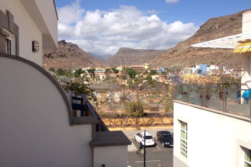 Schoene Wohnung Direkt Am Meer Mit Meerblick, Wlan Puerto De Mogan Exterior photo